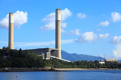 Cool Plant Smoke Stacks