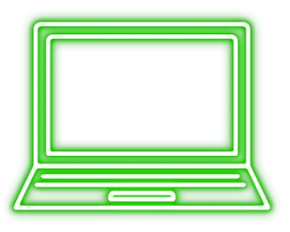 Laptop icon representing inspection of lubricant analysis results and data